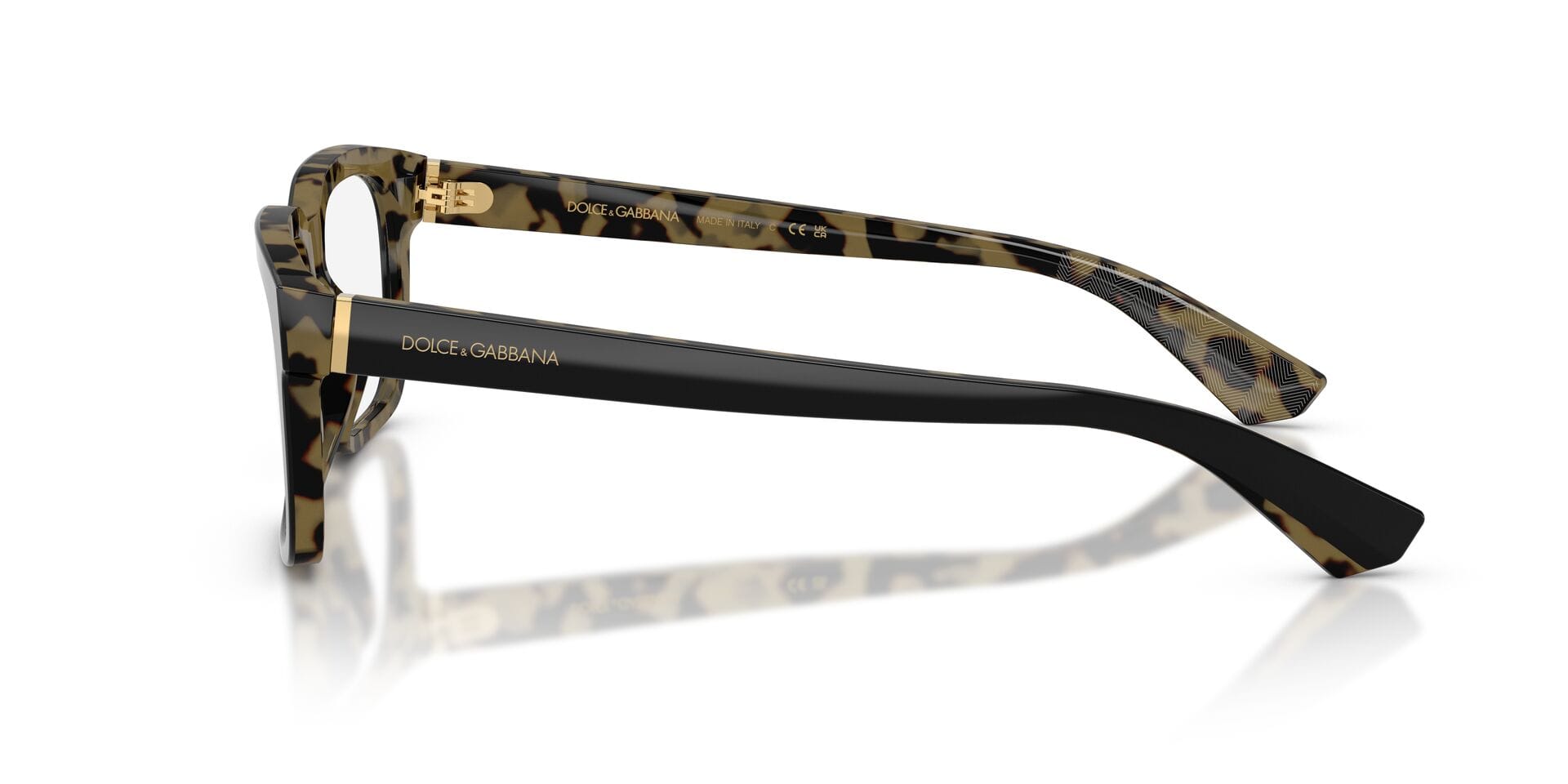 Dolce & Gabbana 0DG3432 Frame Black Male Full Shell Frame — Black frame — view 13
