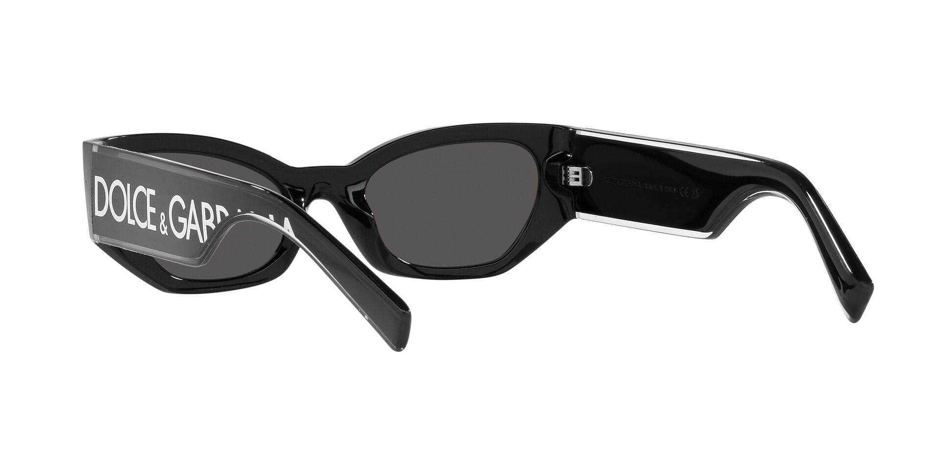 Vogue Junior DG 6186 501/87 3N 0DG6186 Sunglass Black Female Full Shell Sunglass — Black frame — view 2