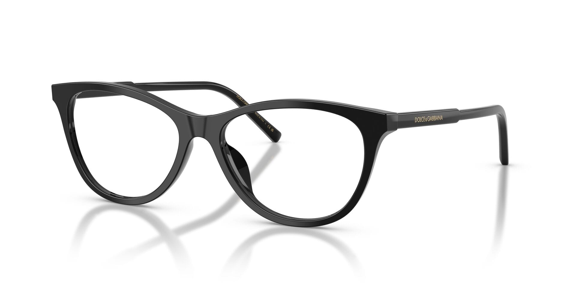 Dolce & Gabbana 0DG3443 Frame Black Female Shell Shell Frame — Black frame — view 1