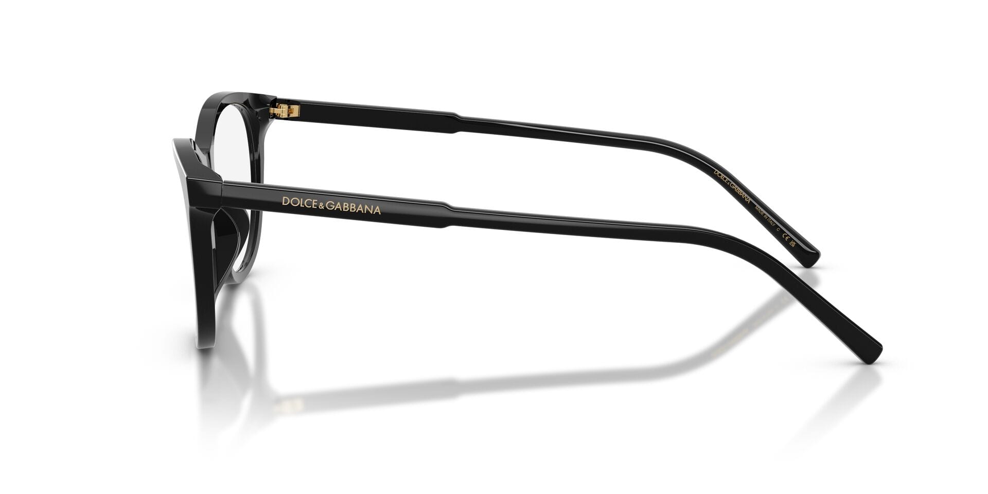 Dolce & Gabbana 0DG3443 Frame Black Female Shell Shell Frame — Black frame — view 5