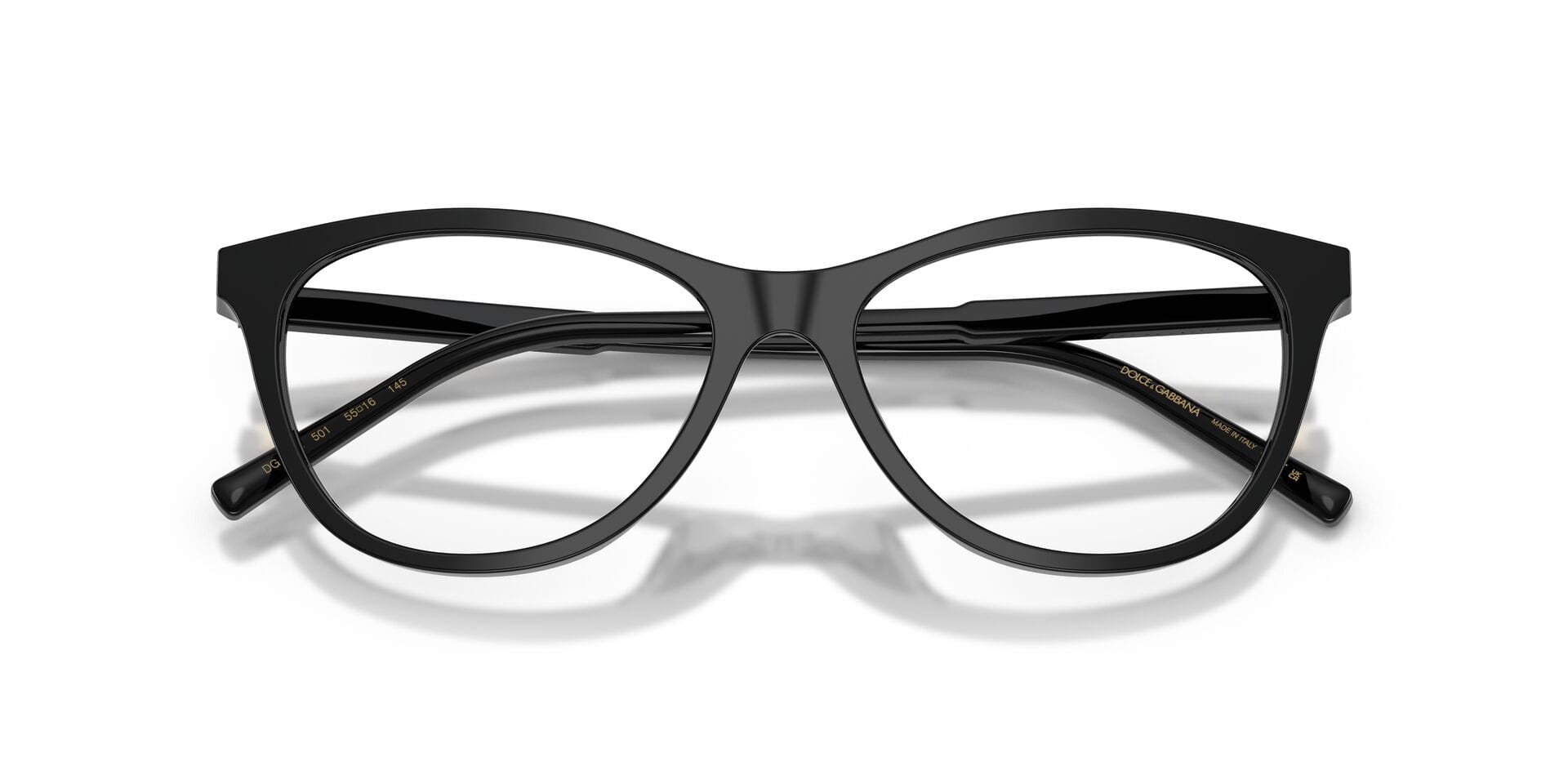 Dolce & Gabbana 0DG3443 Frame Black Female Shell Shell Frame — Black frame — view 7