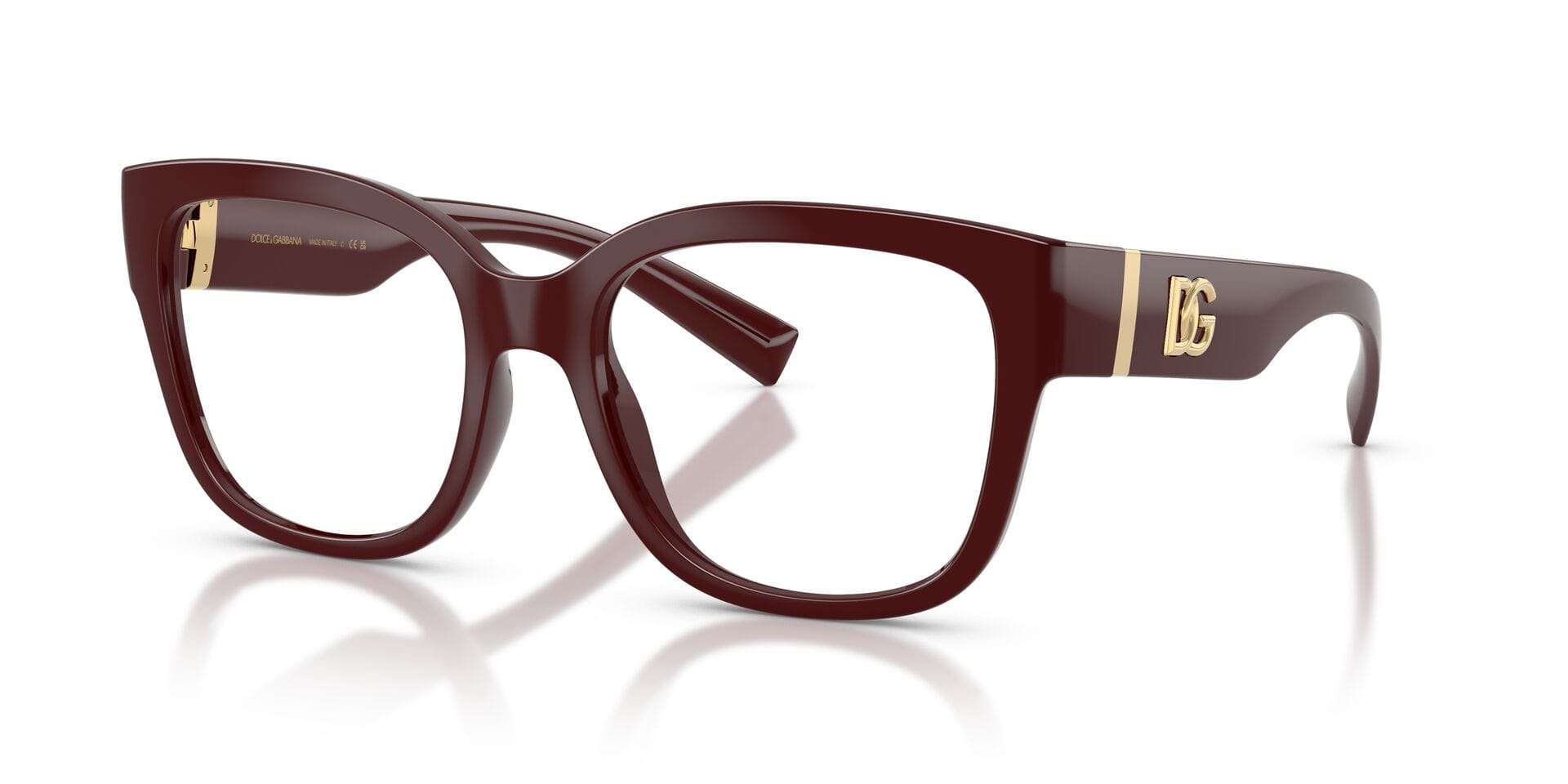 Dolce & Gabbana 0DG5115 Frame Maroon Female Shell Shell Frame — Maroon frame — view 1
