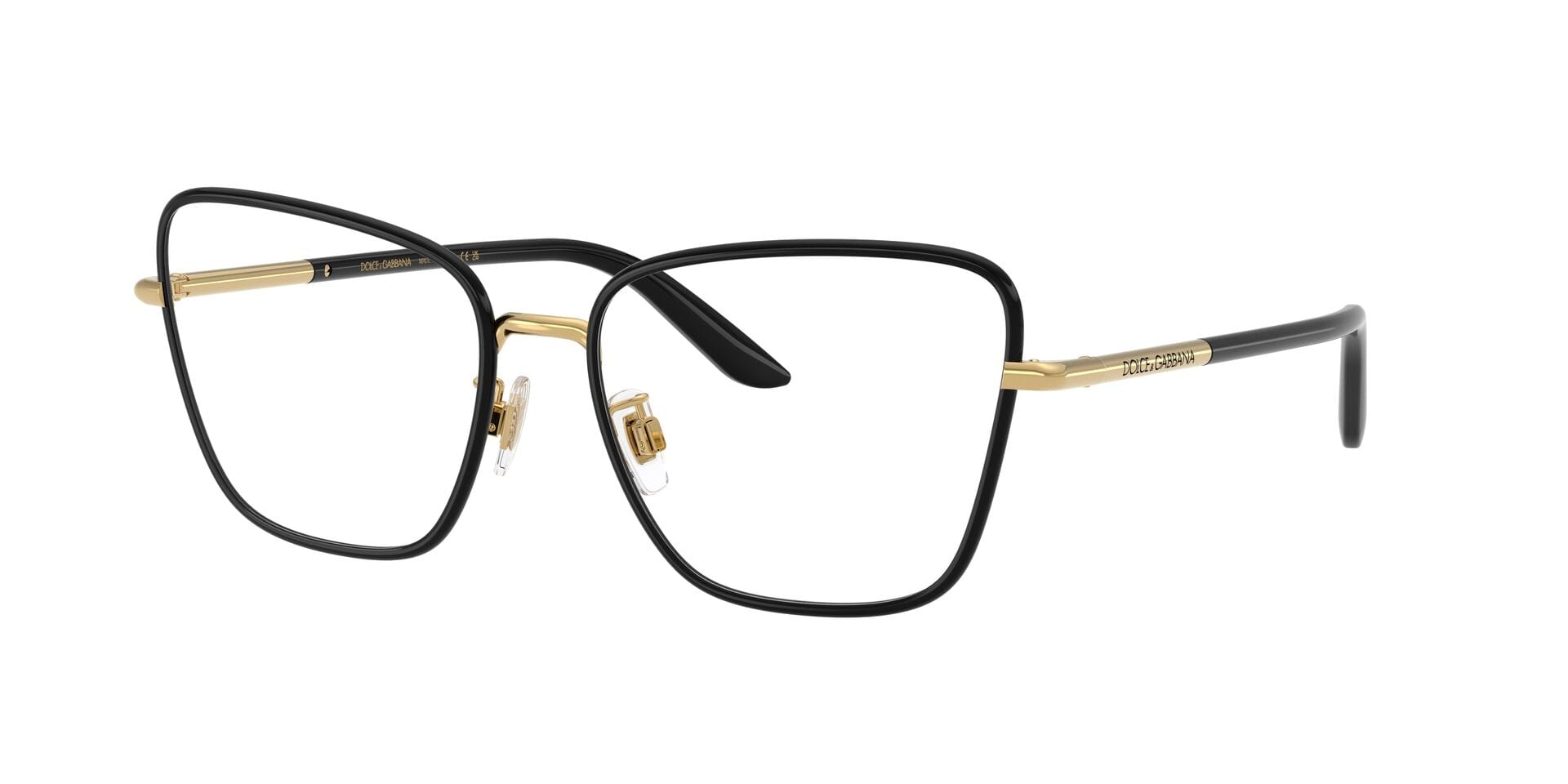Dolce & Gabbana 0DG1359 Frame Black Female Metal Metal Frame — Black frame — view 3
