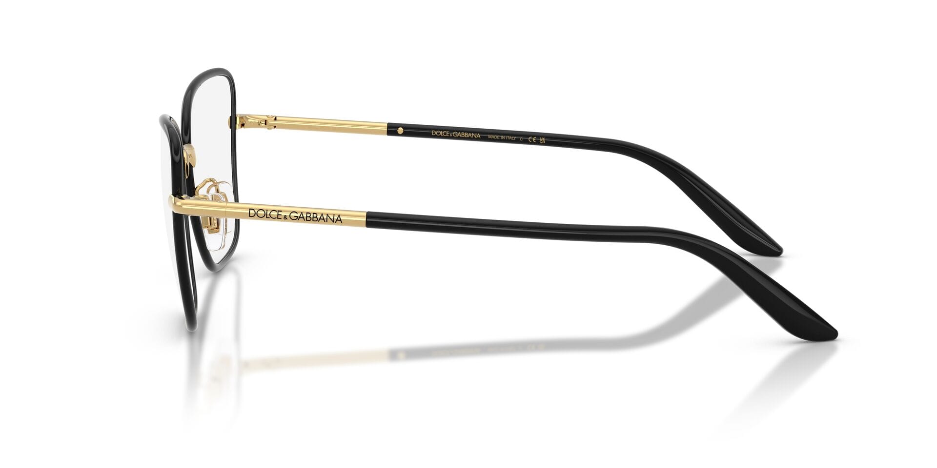 Dolce & Gabbana 0DG1359 Frame Black Female Metal Metal Frame — Black frame — view 5