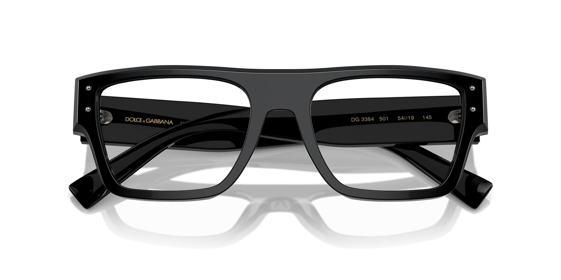 Dolce & Gabbana 0DG3384 Frame Black Male Shell Shell Frame — Black frame — view 7