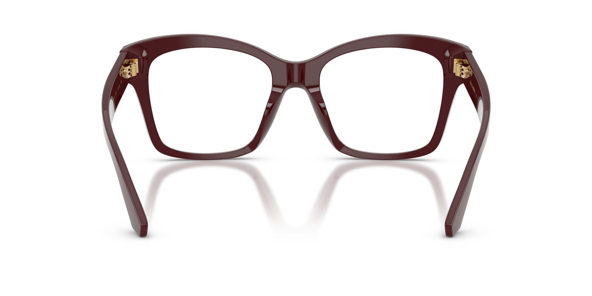 Dolce & Gabbana 0DG3419 Frame Maroon Female Shell Shell Frame — Maroon frame — view 2