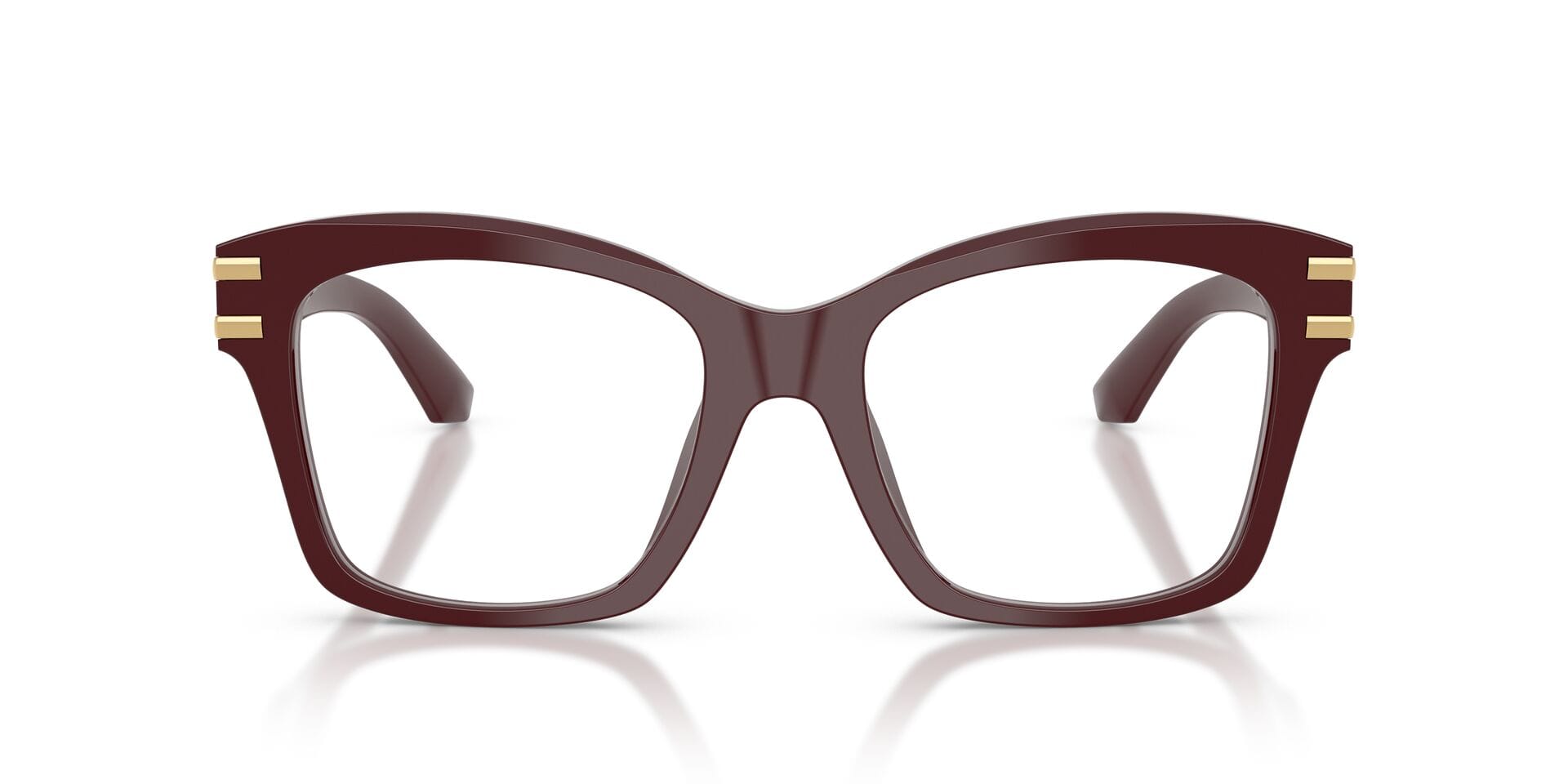 Dolce & Gabbana 0DG3419 Frame Maroon Female Shell Shell Frame — Maroon frame — view 4