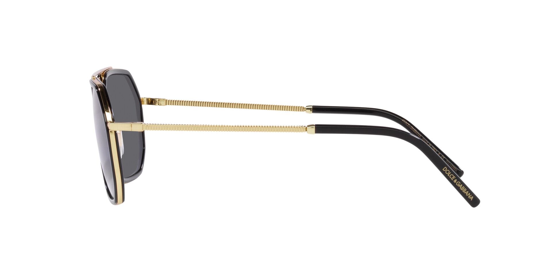 Dolce & Gabbana 0DG2285 Sunglass Black Male Full Metal Sunglass — Black frame — view 8