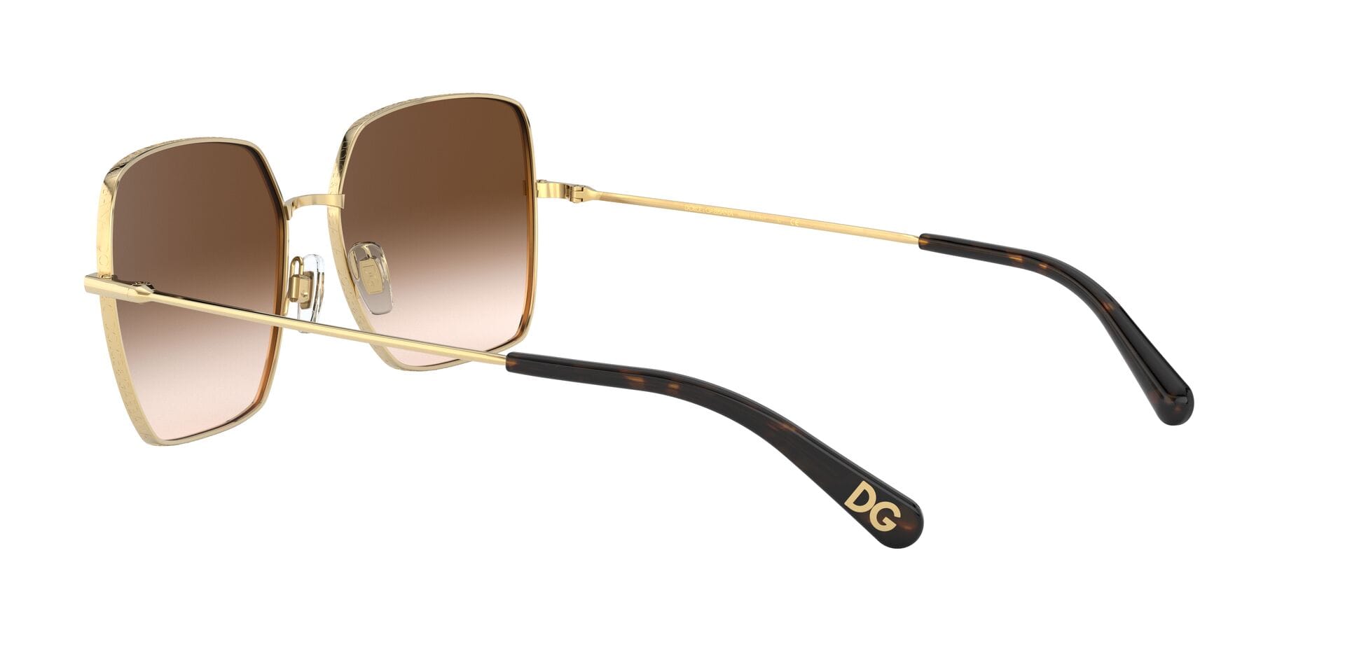 Dolce & Gabbana 0DG2242 Sunglass Gold Female Full Metal Sunglass — Gold frame — view 15