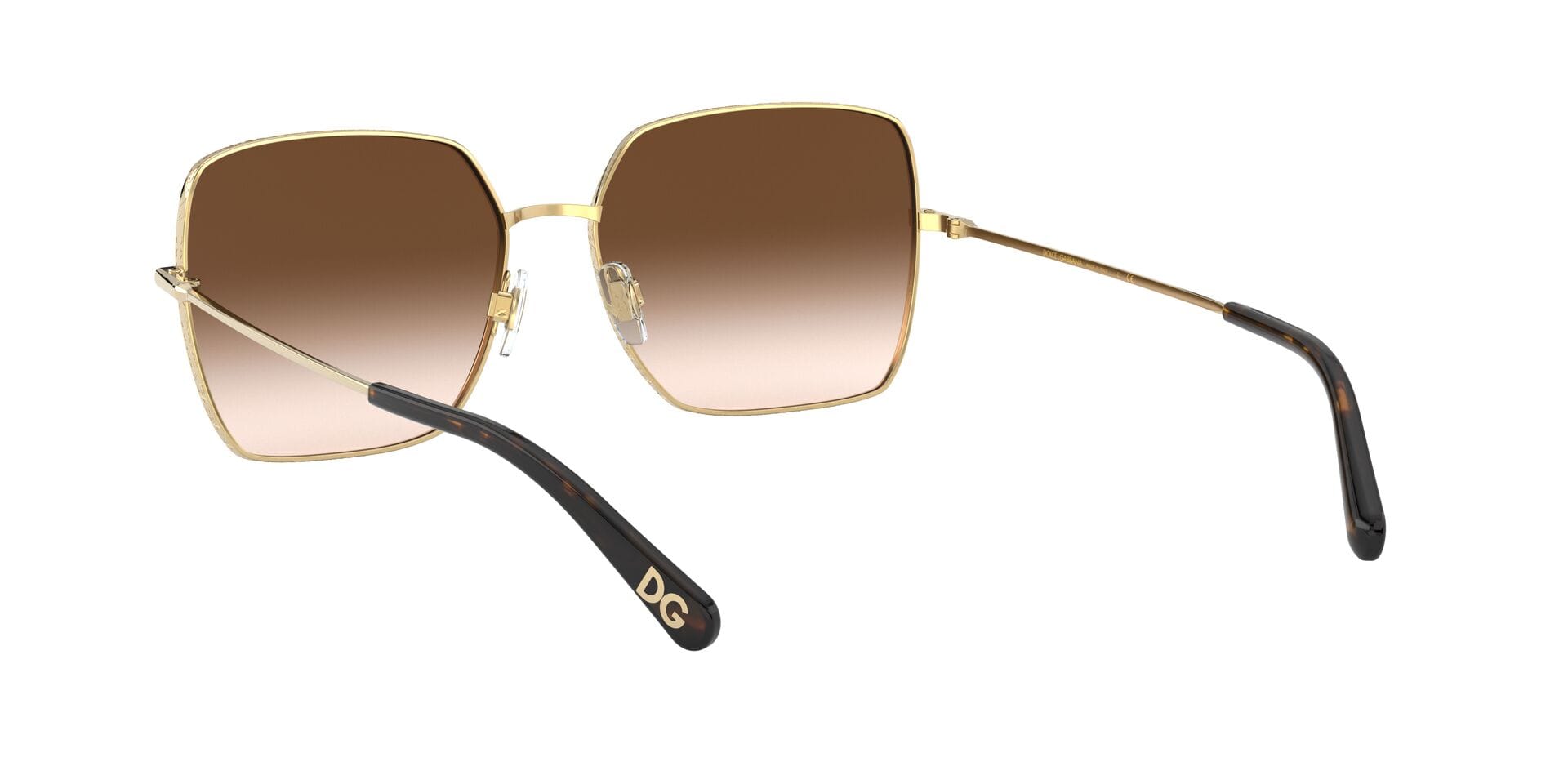 Dolce & Gabbana 0DG2242 Sunglass Gold Female Full Metal Sunglass — Gold frame — view 17