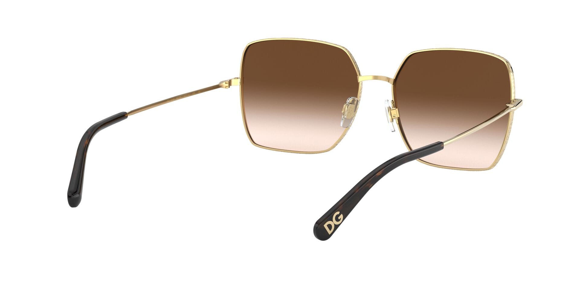 Dolce & Gabbana 0DG2242 Sunglass Gold Female Full Metal Sunglass — Gold frame — view 22