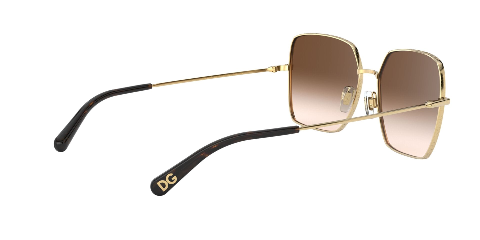 Dolce & Gabbana 0DG2242 Sunglass Gold Female Full Metal Sunglass — Gold frame — view 27