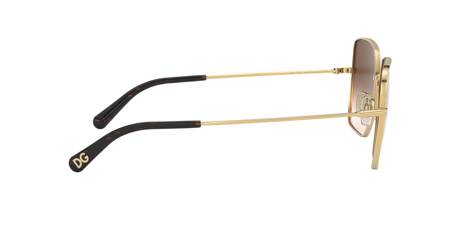 Dolce & Gabbana 0DG2242 Sunglass Gold Female Full Metal Sunglass — Gold frame — view 29