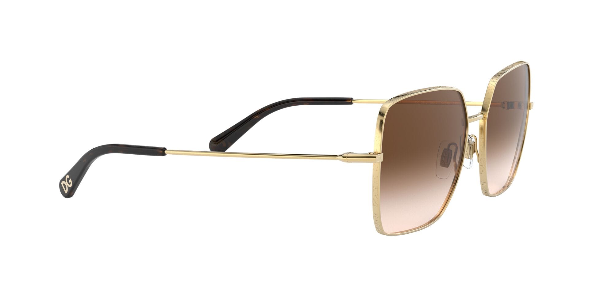 Dolce & Gabbana 0DG2242 Sunglass Gold Female Full Metal Sunglass — Gold frame — view 31