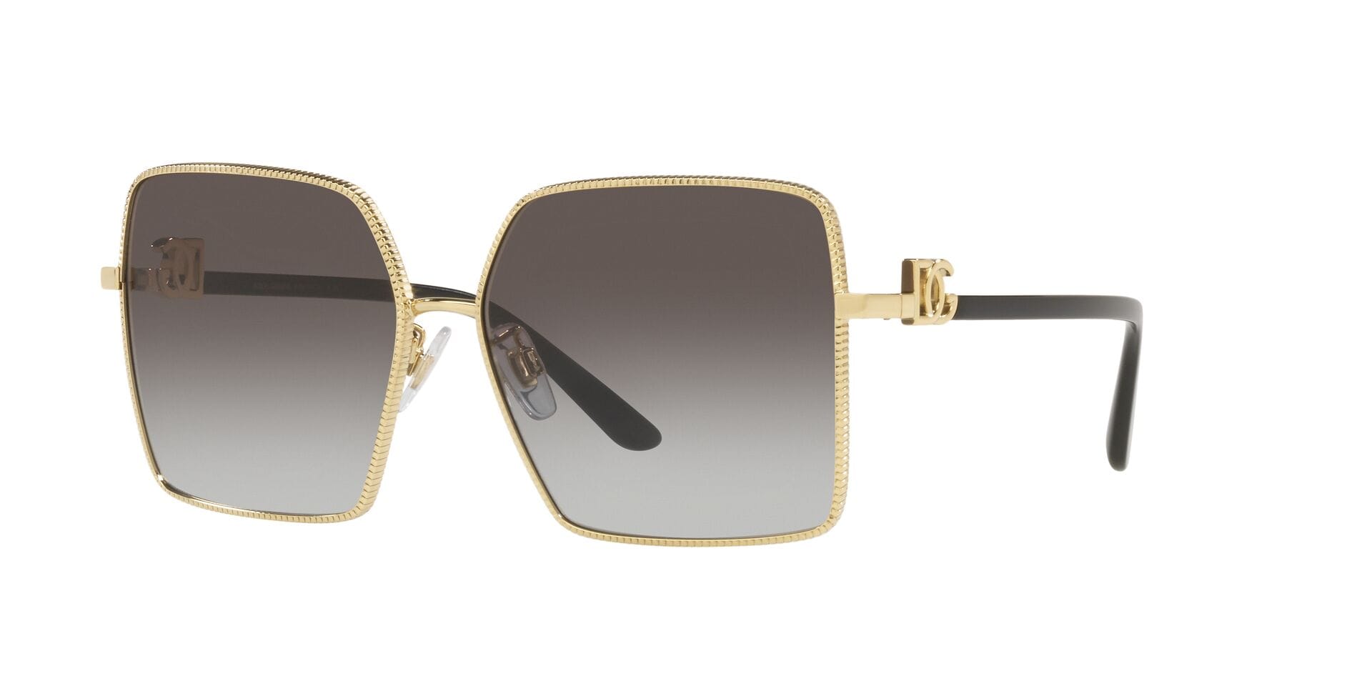 Dolce & Gabbana 0DG2279 Sunglass Gold Female Full Shell Sunglass — Gold frame — view 2