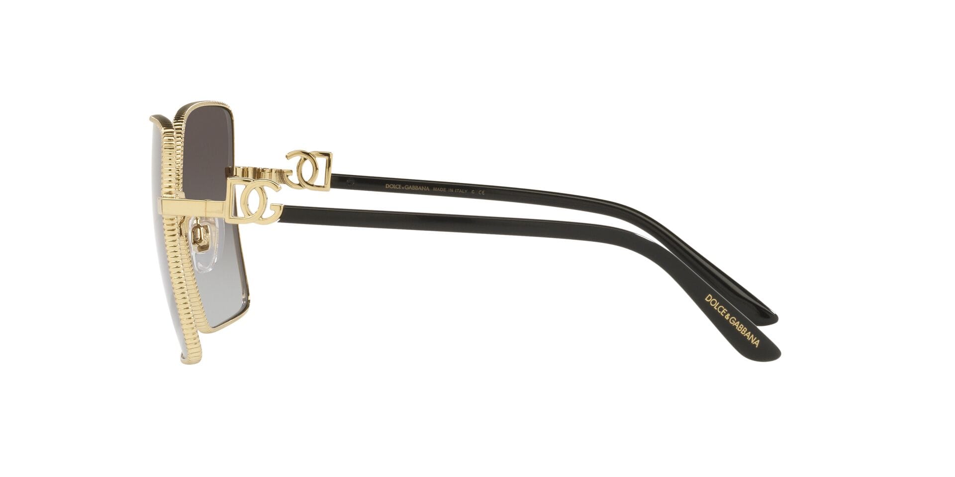 Dolce & Gabbana 0DG2279 Sunglass Gold Female Full Shell Sunglass — Gold frame — view 9