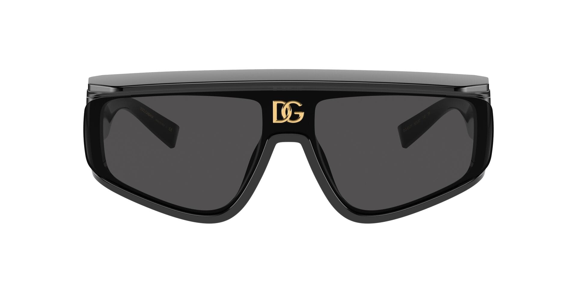 Vogue Junior DG 6177 501/87 3N (ATTA TOP CLIPON) 0DG6177 Sunglass Black M Sunglass — Black frame — view 4