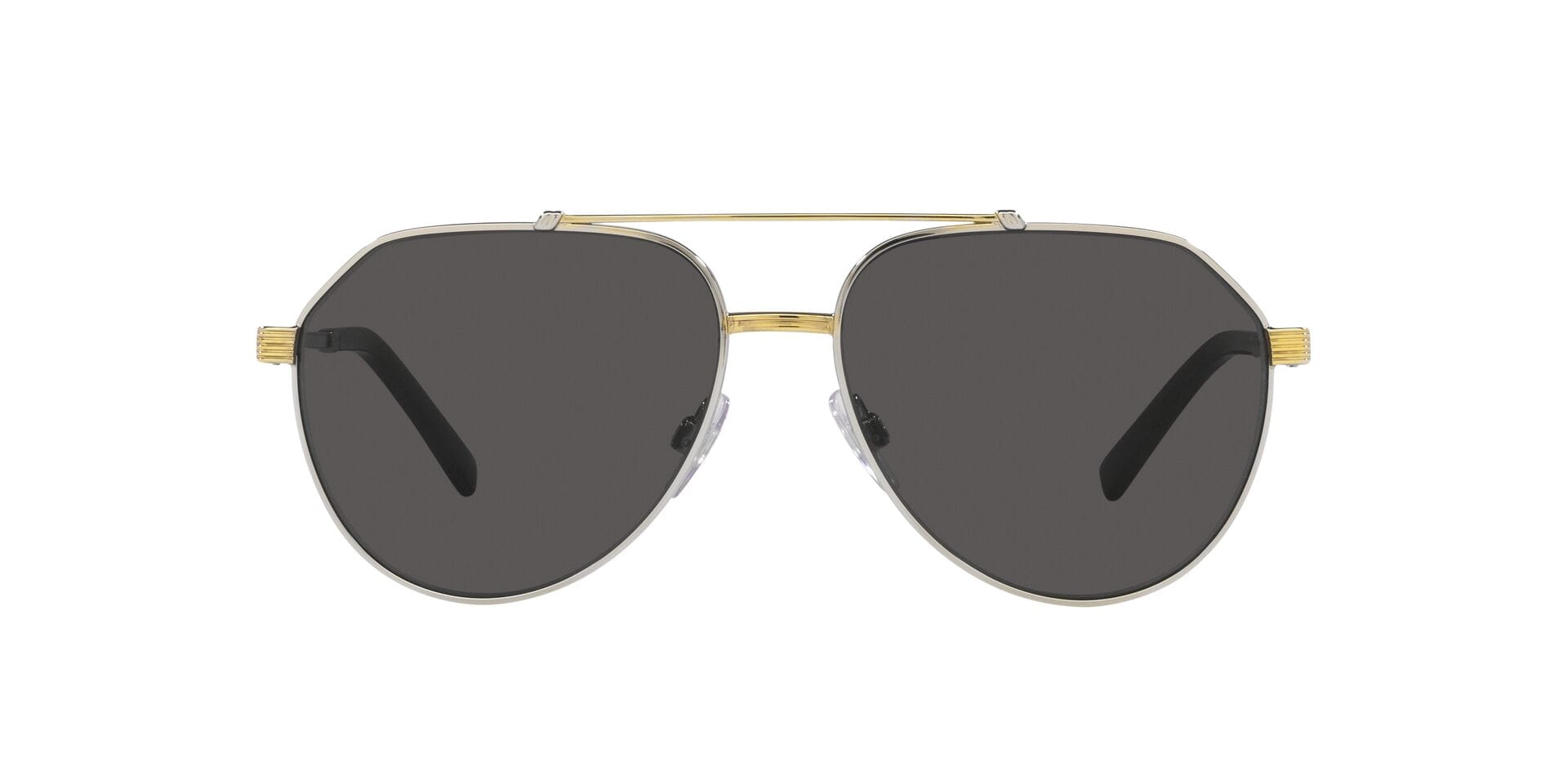 Dolce & Gabbana 0DG2288 Sunglass Silver Male Full Metal Sunglass — Silver frame — view 4