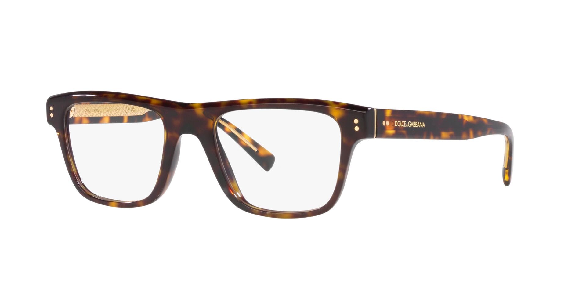 Dolce & Gabbana 0DG3362 Frame Havana Male Full Shell Frame — Havana frame — view 1