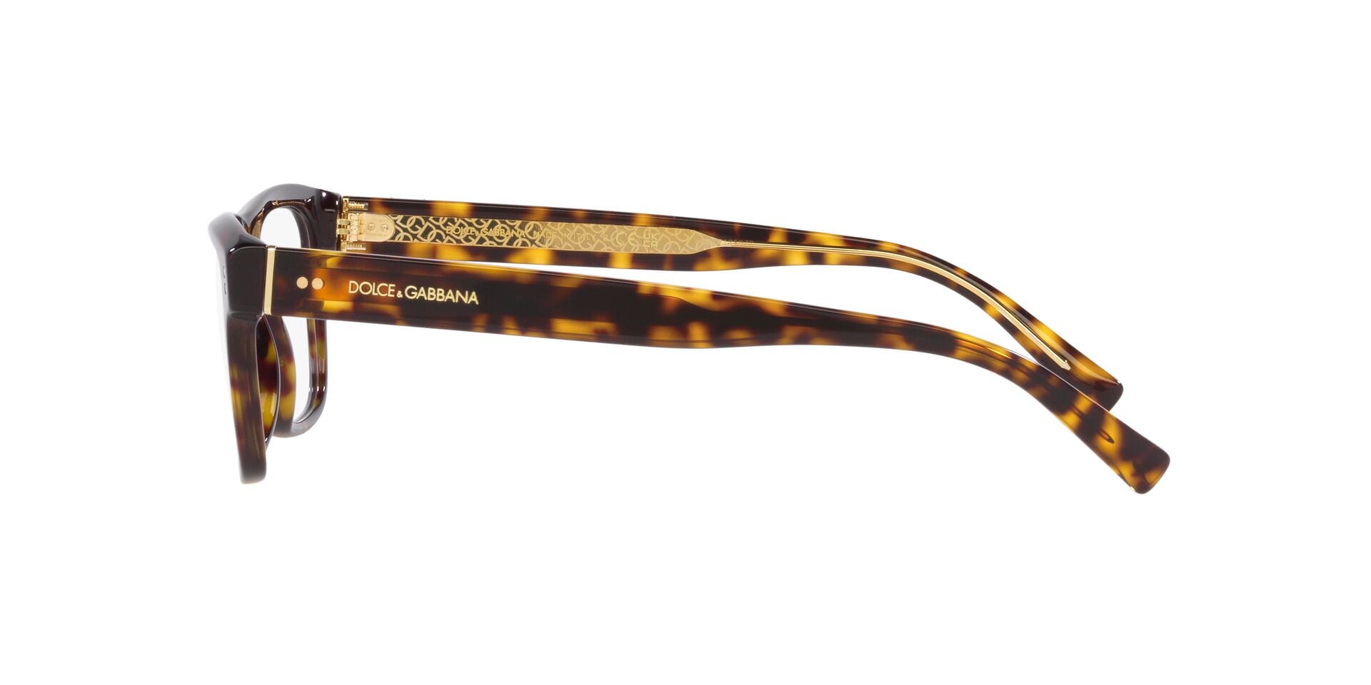 Dolce & Gabbana 0DG3362 Frame Havana Male Full Shell Frame — Havana frame — view 8