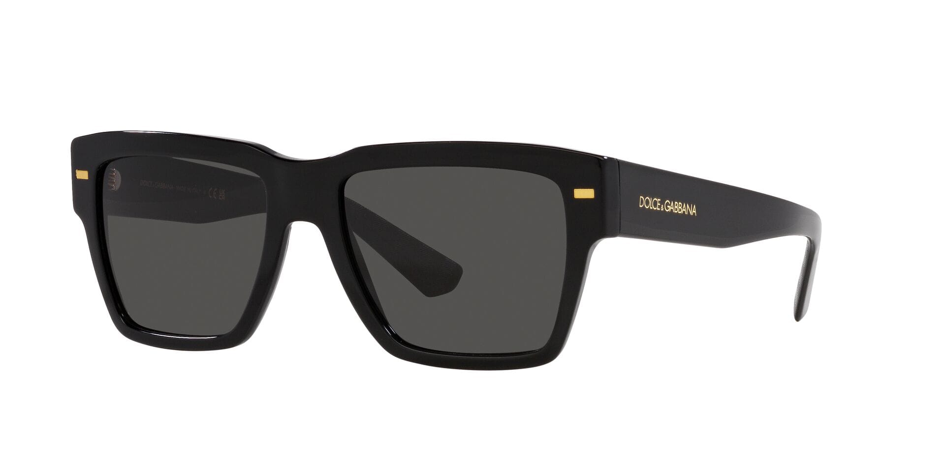 Dolce & Gabbana 0DG4431 Sunglass Black Female Full Shell Sunglass — Black frame — view 1
