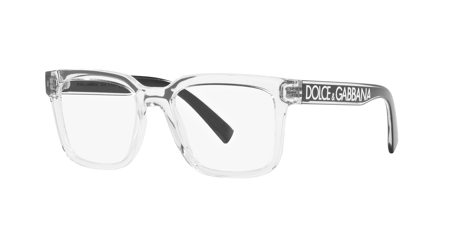 Dolce & Gabbana 0DG5101 Frame Transparent Female Full Shell Frame — Transparent frame — alternate view