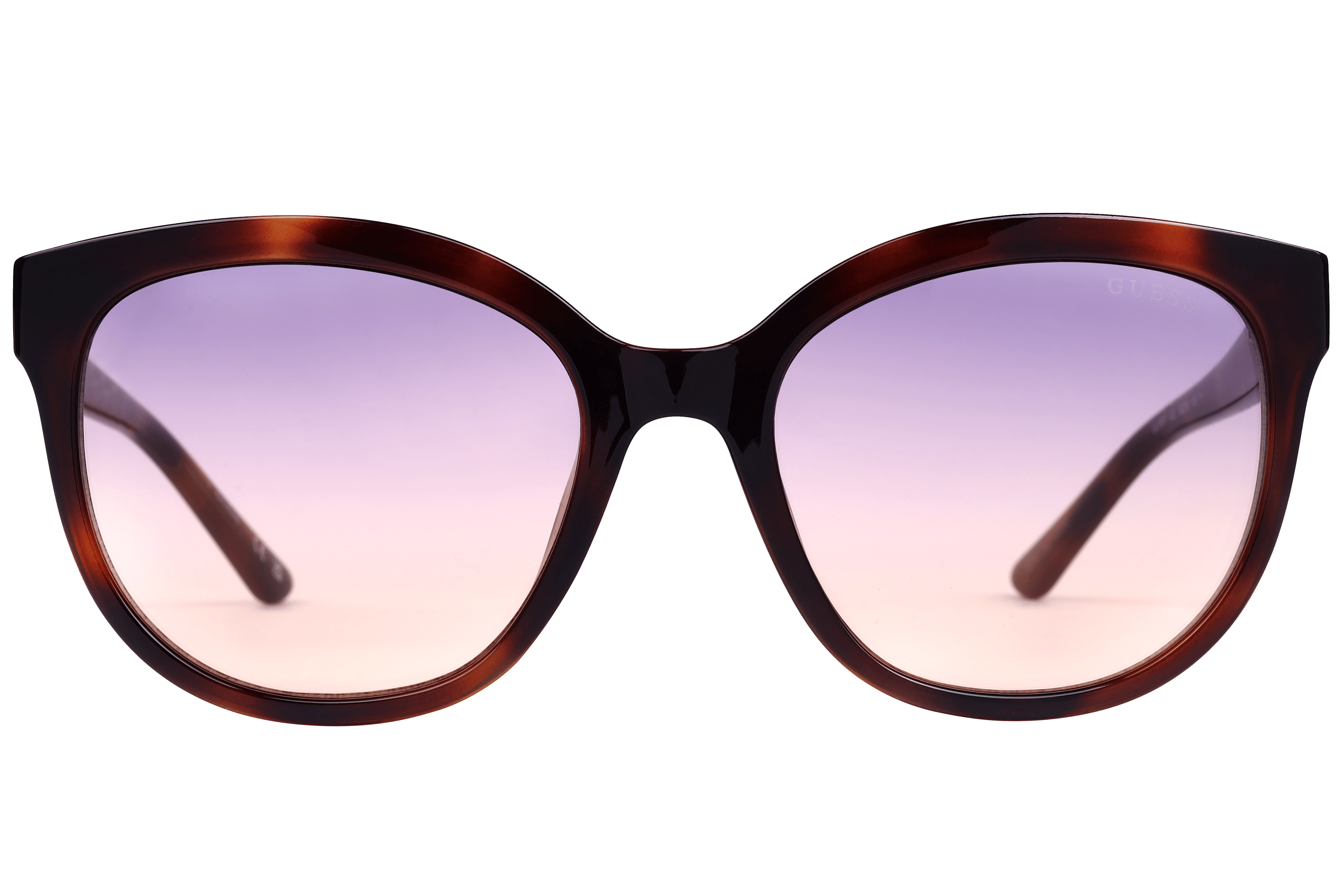 Guess GU7877 Sunglass Havana Female Full Shell Sunglass — Havana frame — view 4