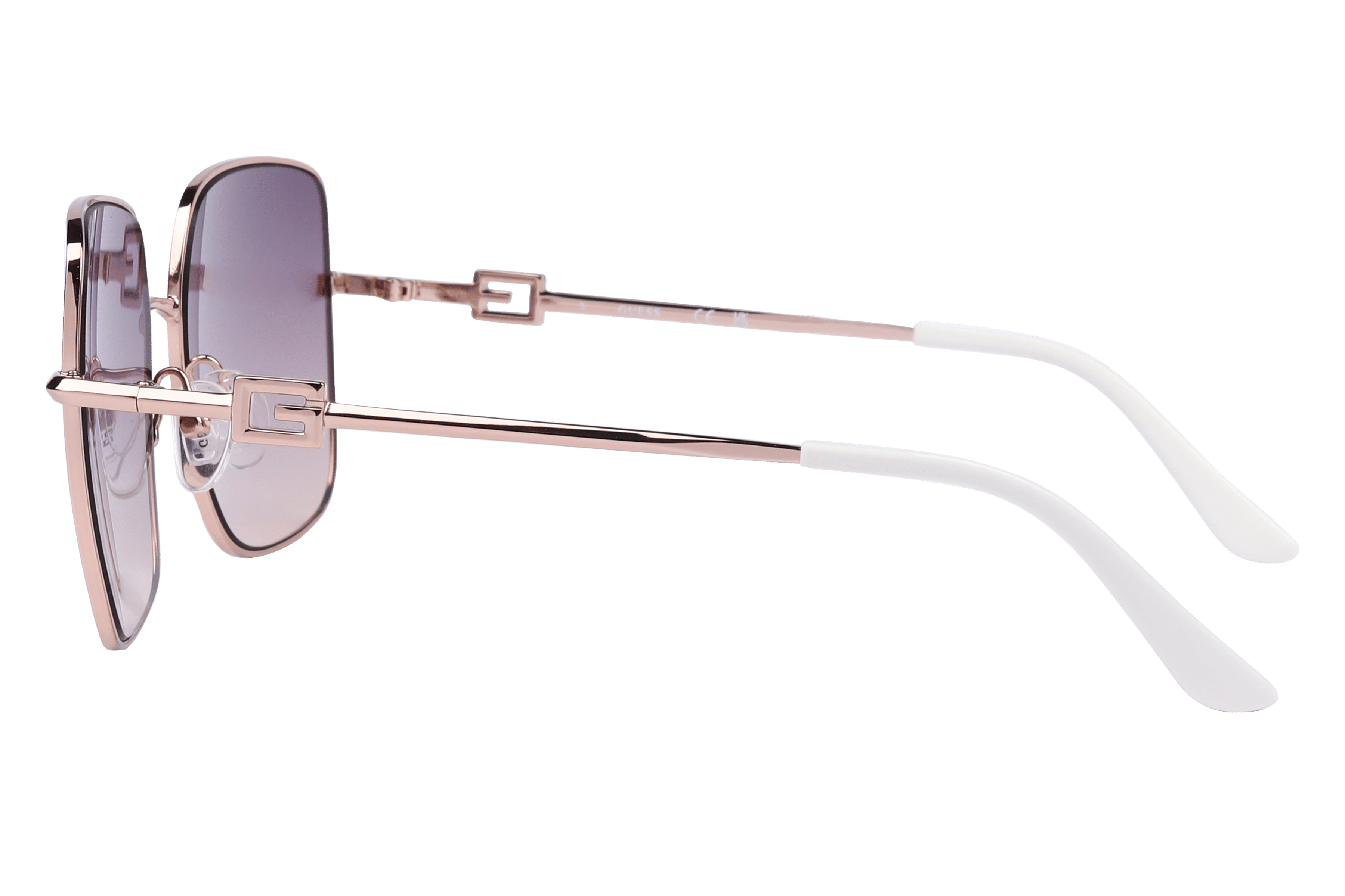 Guess GU7906-H Sunglass Gold Female Full Metal Sunglass — view 5