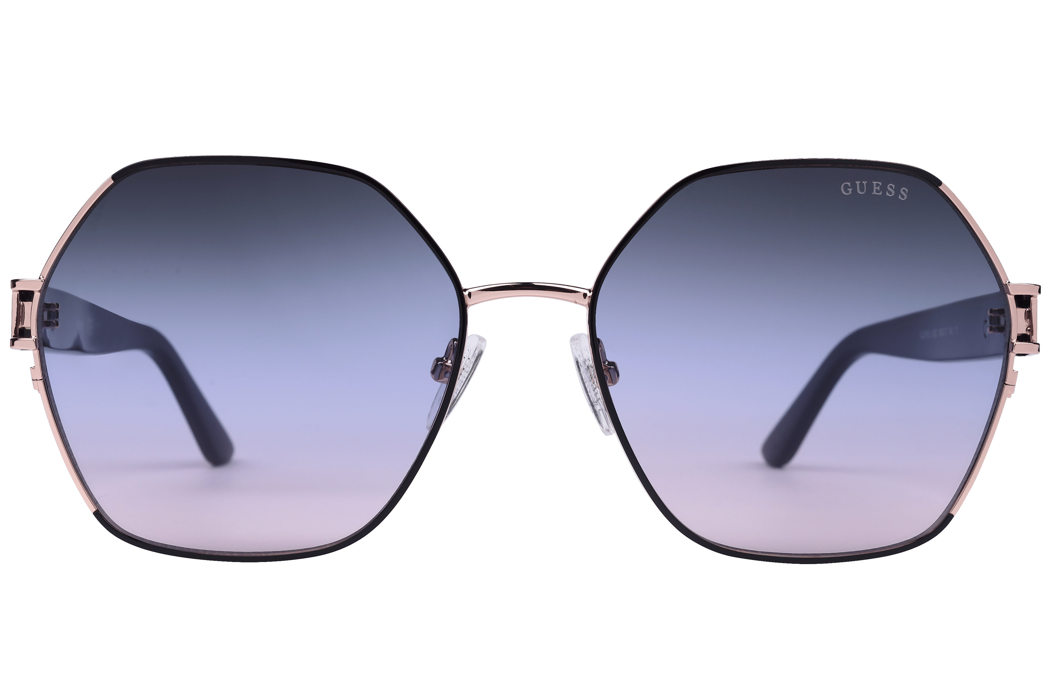 Guess GU7913 Sunglass Black Female Full Shell Sunglass — Black frame — view 3