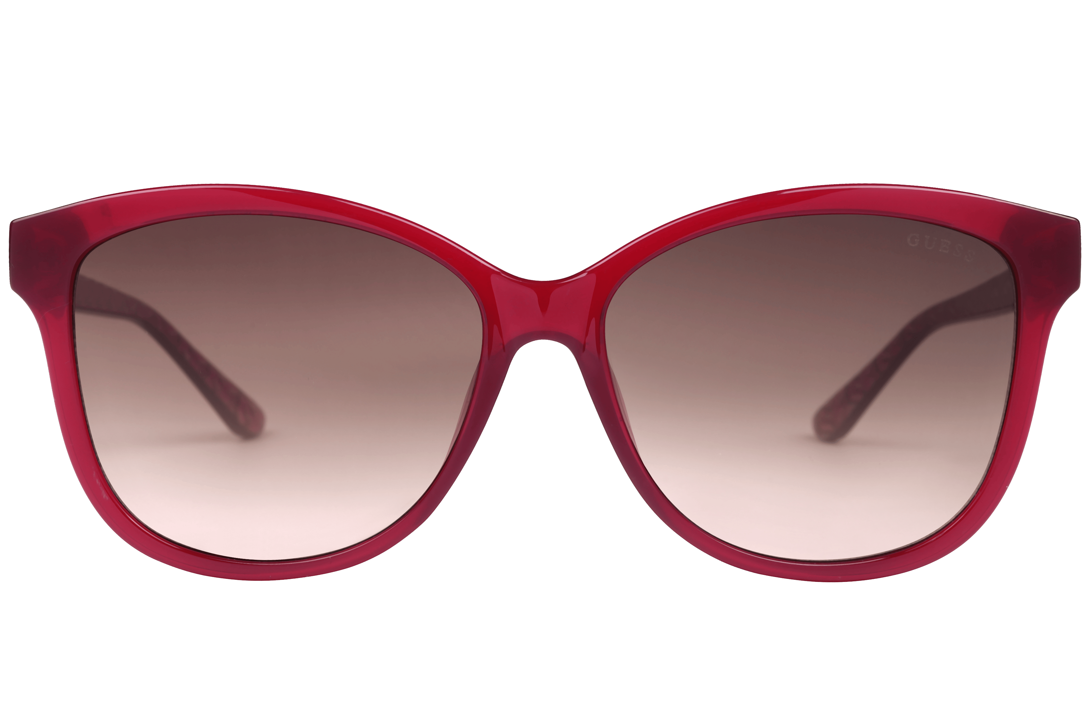 Guess GU7920 Sunglass Maroon Female Full Shell Sunglass — Maroon frame