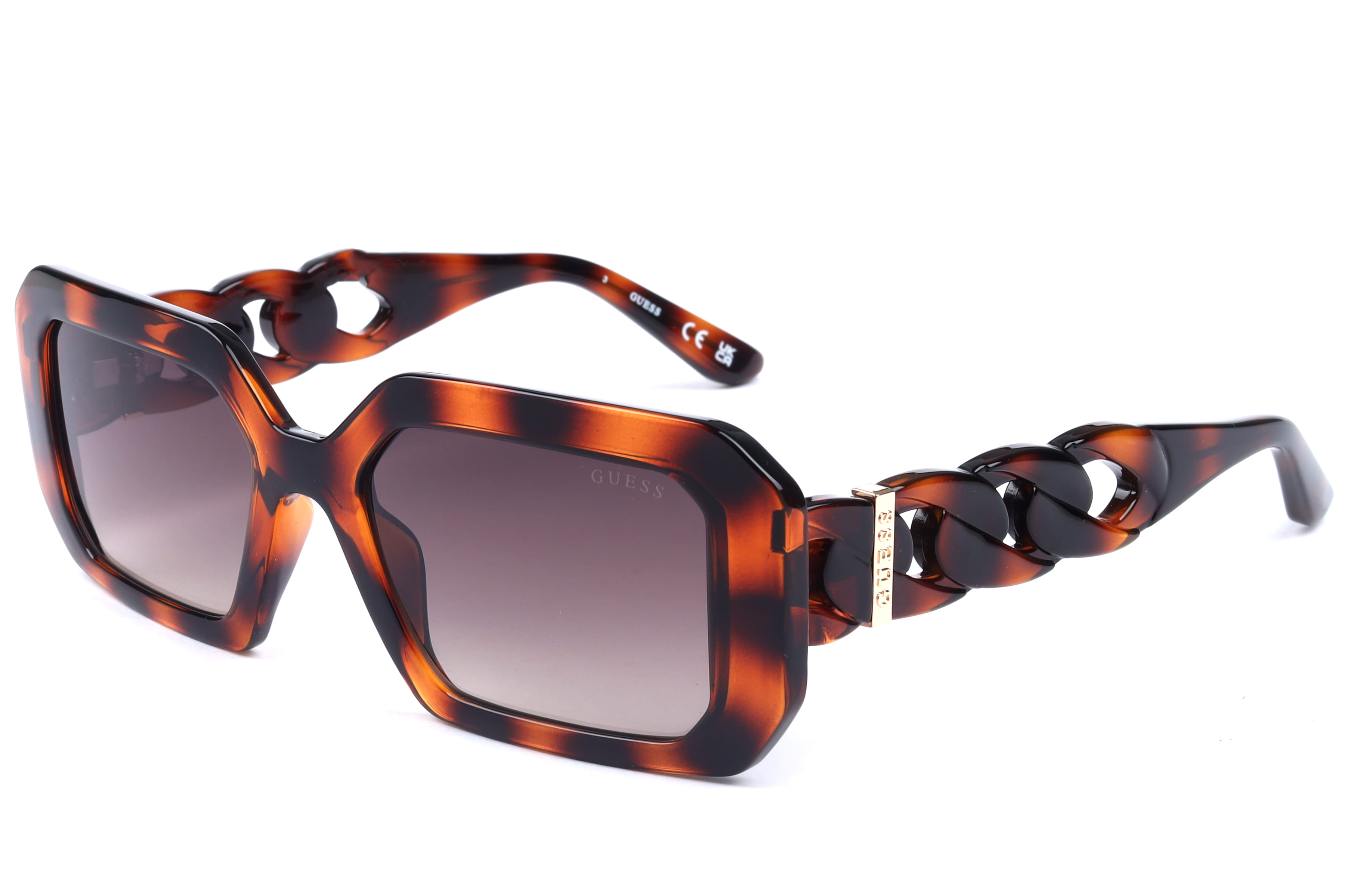 Guess GU00110 Sunglass Havana Female Full Shell — Havana frame