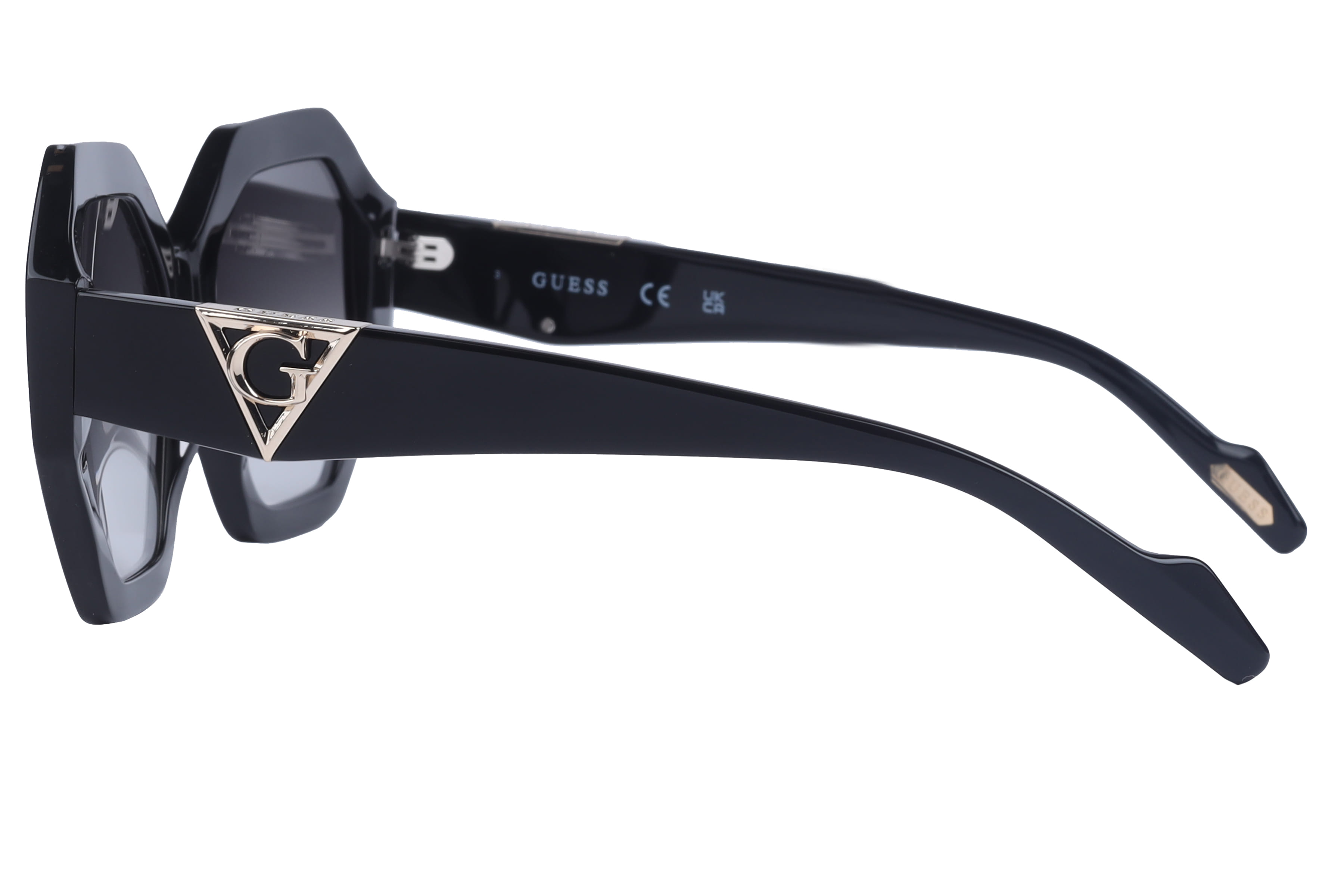 Guess GU00186 Sunglass Black Female Full Shell Sunglass — view 3