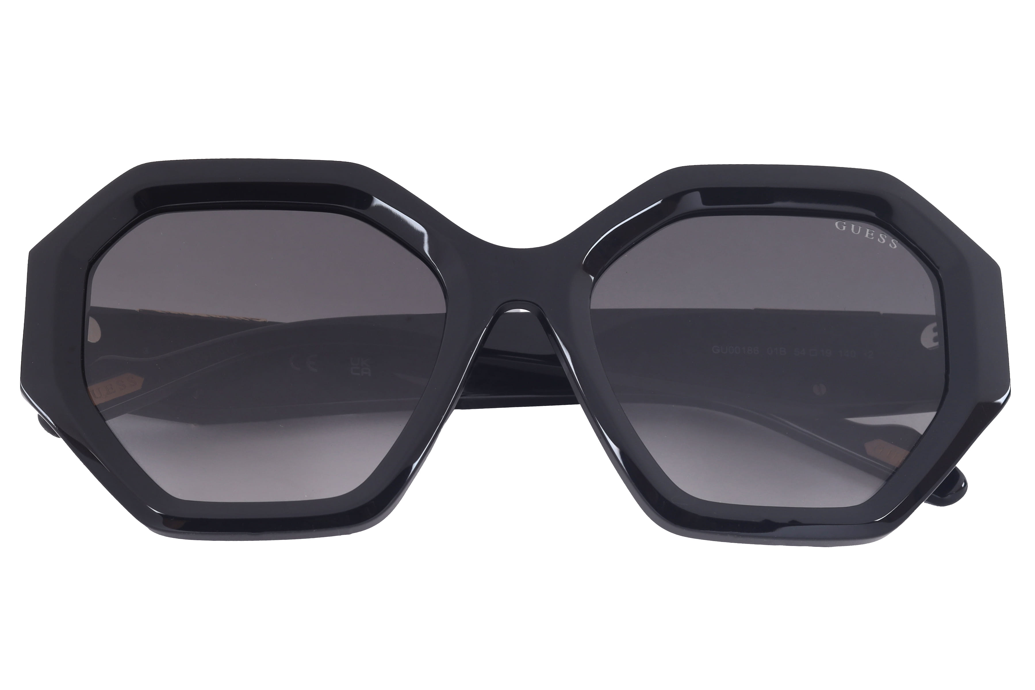 Guess GU00186 Sunglass Black Female Full Shell Sunglass — view 4