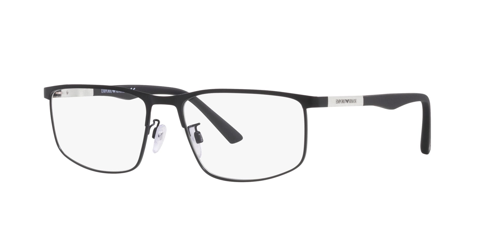 Emporio Armani 0EA1131 Frame Matt Black Male Supra Metal wit Frame — Matt Black frame — view 1