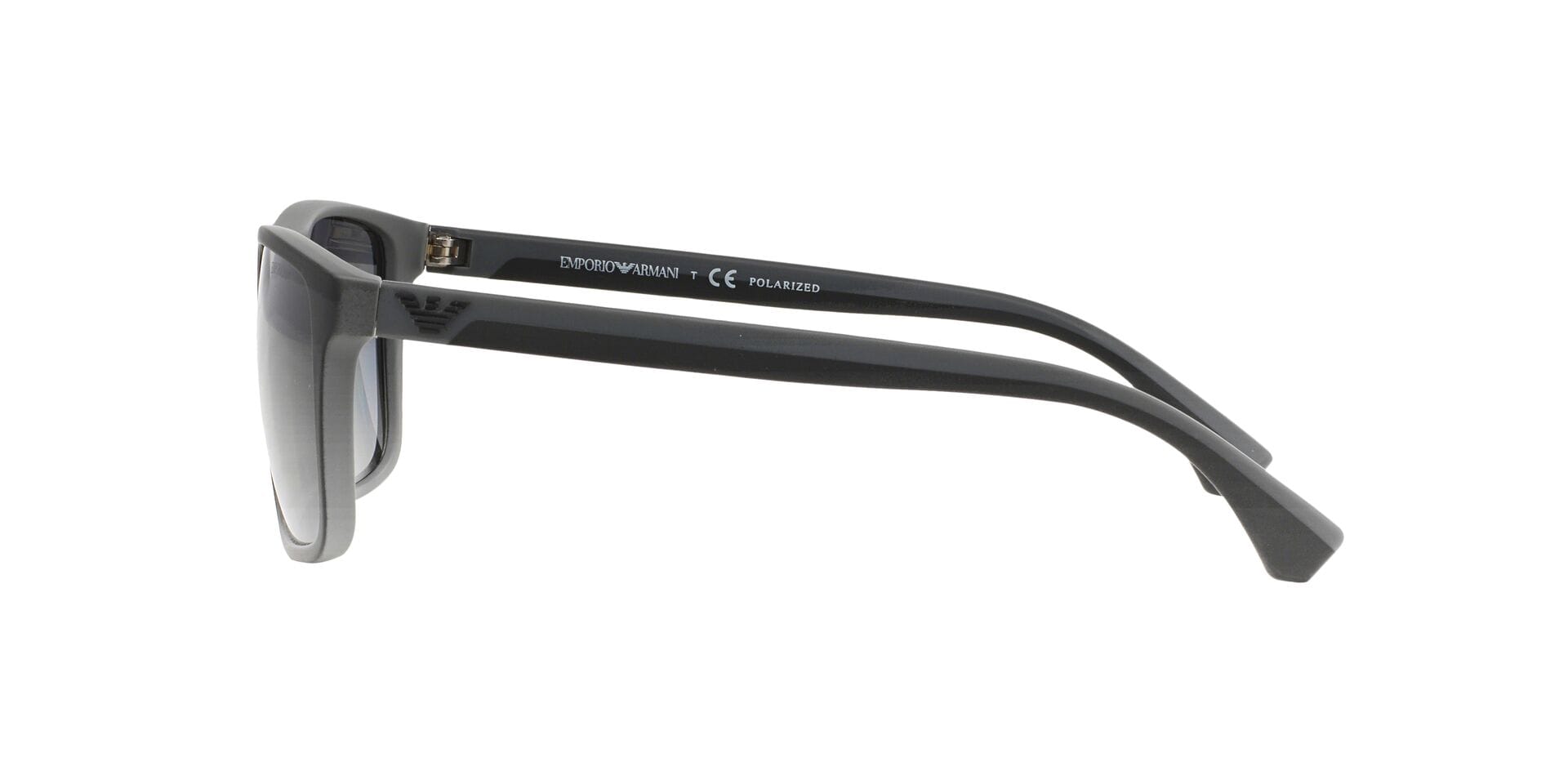 Emporio Armani OEA4033 Sunglass Matt Black Male Full Shell Sunglass — Matt Black frame — view 6