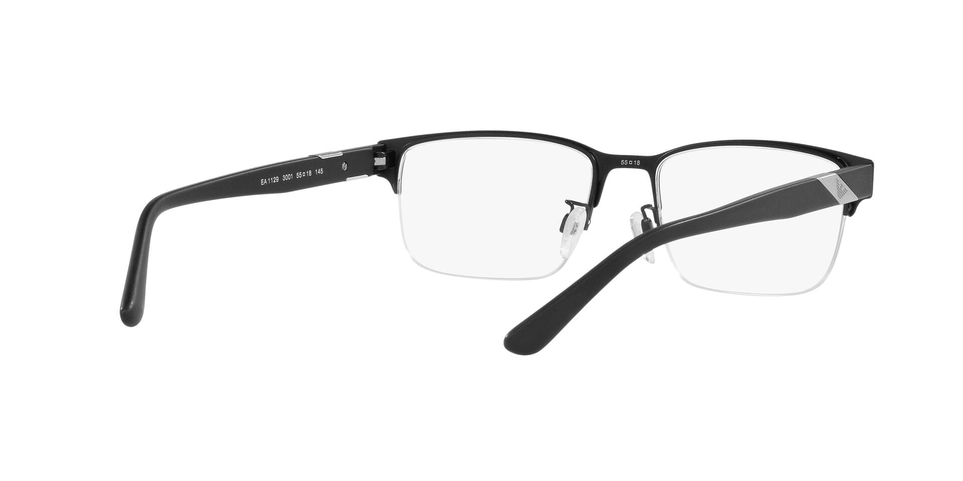 Emporio Armani FR Emporio Armani 0EA1129 Frame Matt Black Male Supra Shell Frame — view 8
