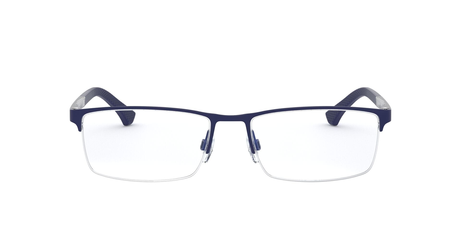 Emporio Armani 0EA1041 Frame Blue Male Supra Metal Frame — Blue frame — view 3
