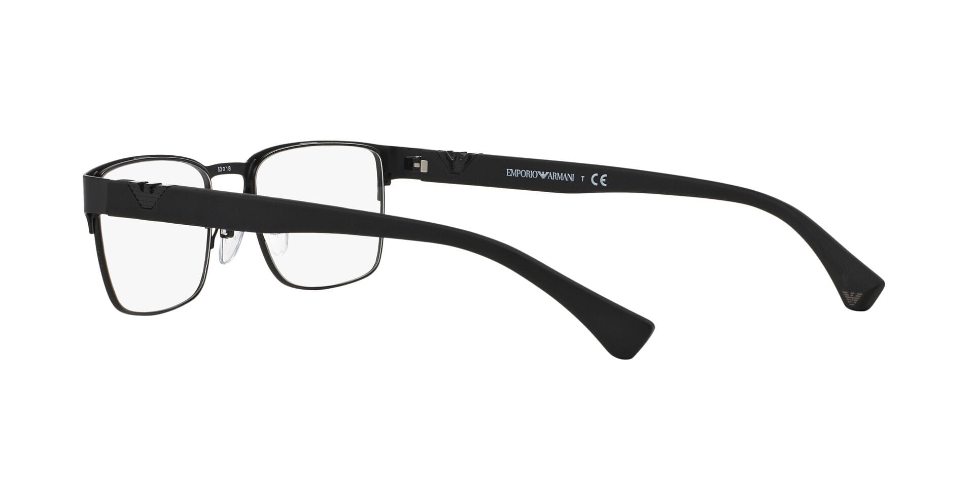 Emporio Armani 0EA1027 Frame Matt Black Male Full Shell Frame — Matt Black frame — view 10