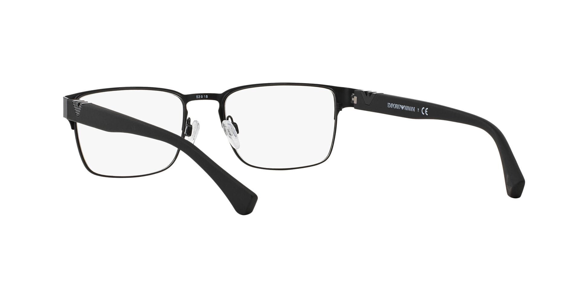 Emporio Armani 0EA1027 Frame Matt Black Male Full Shell Frame — Matt Black frame — view 11