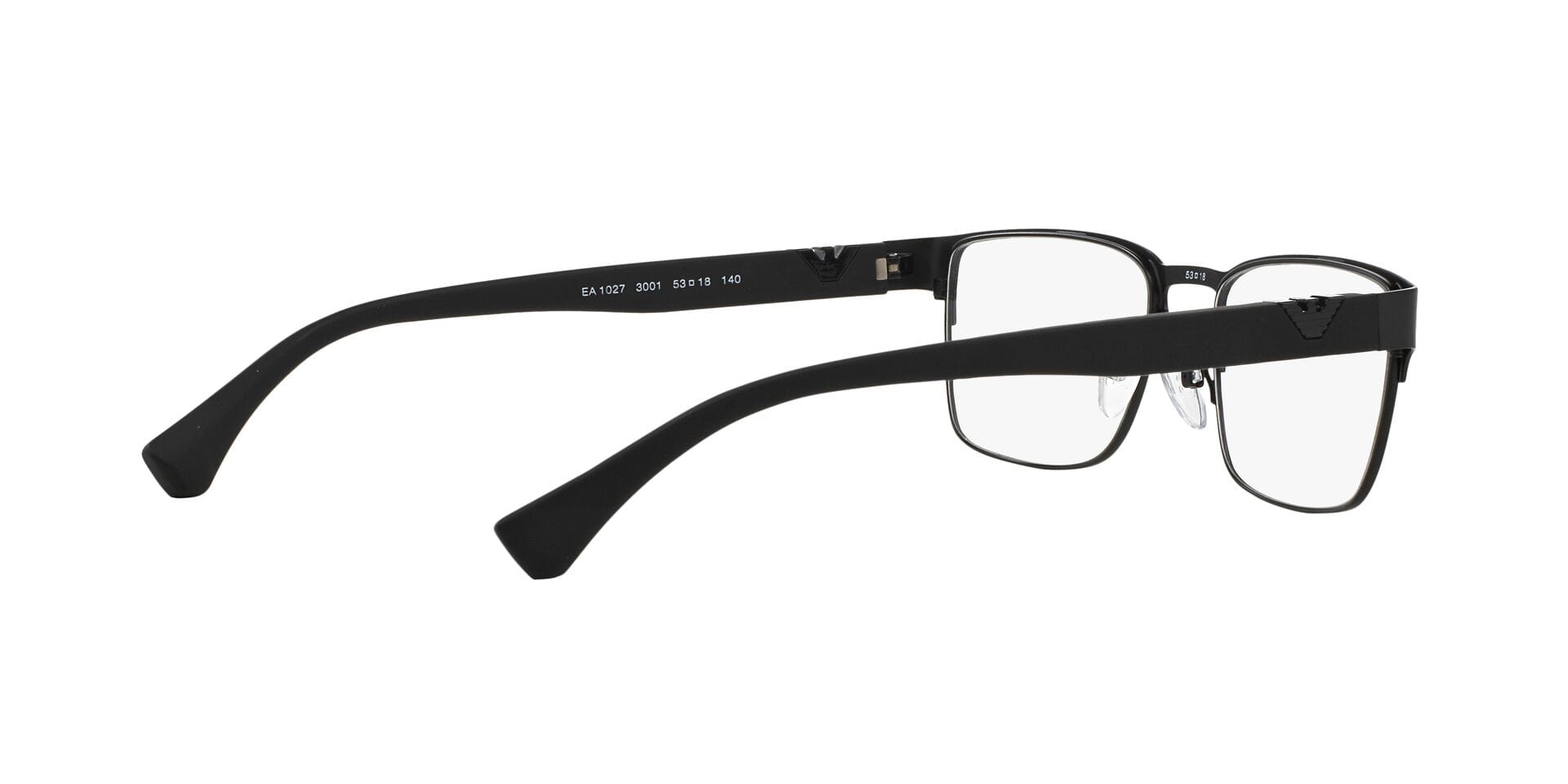 Emporio Armani 0EA1027 Frame Matt Black Male Full Shell Frame — Matt Black frame — view 17
