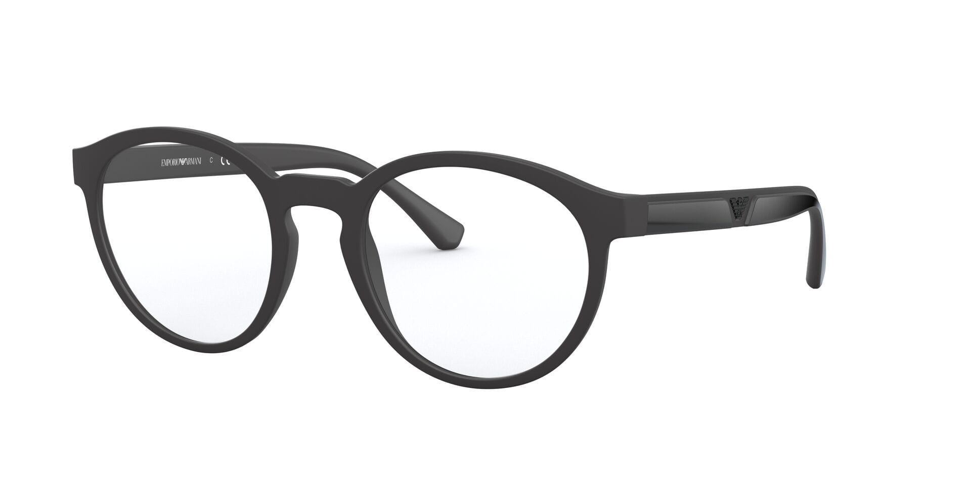 Emporio Armani EA 4152 5801/1W 0N (ATTA 2 CLIPON) 0EA4152 Sunglass Matt Bla Sunglass — view 1