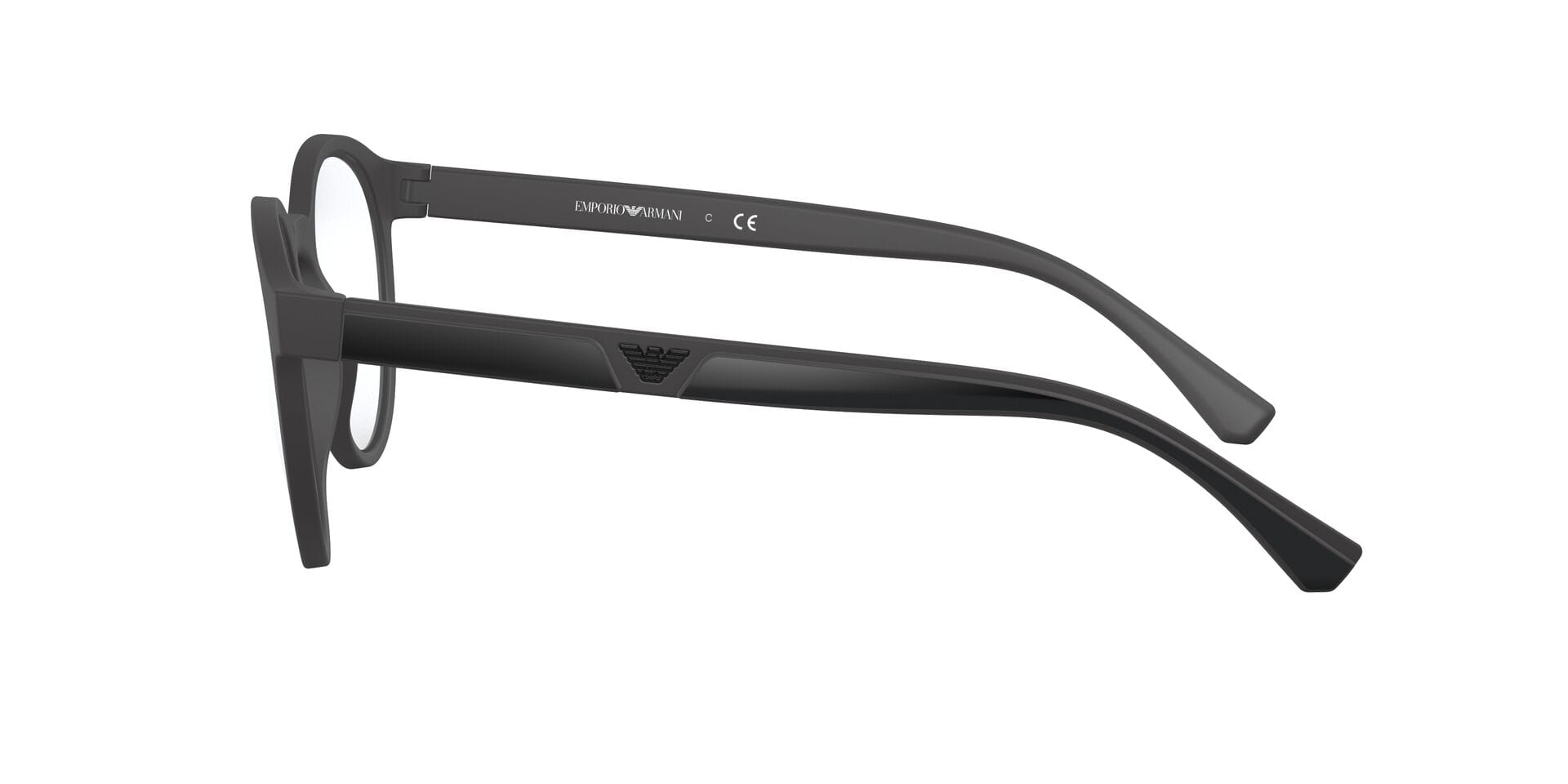 Emporio Armani EA 4152 5801/1W 0N (ATTA 2 CLIPON) 0EA4152 Sunglass Matt Bla Sunglass — view 5