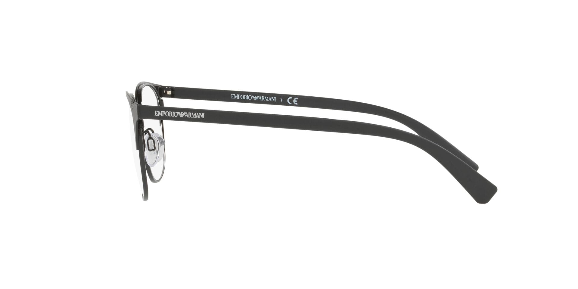 Emporio Armani 0EA1059 Frame Matt Black Male Full Shell Frame — Matt Black frame — view 7