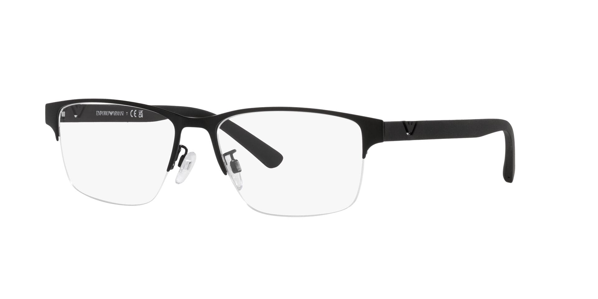 Emporio Armani FR Emporio Armani 0EA2132 Frame Matt Black Male Supra Shell Frame — view 2
