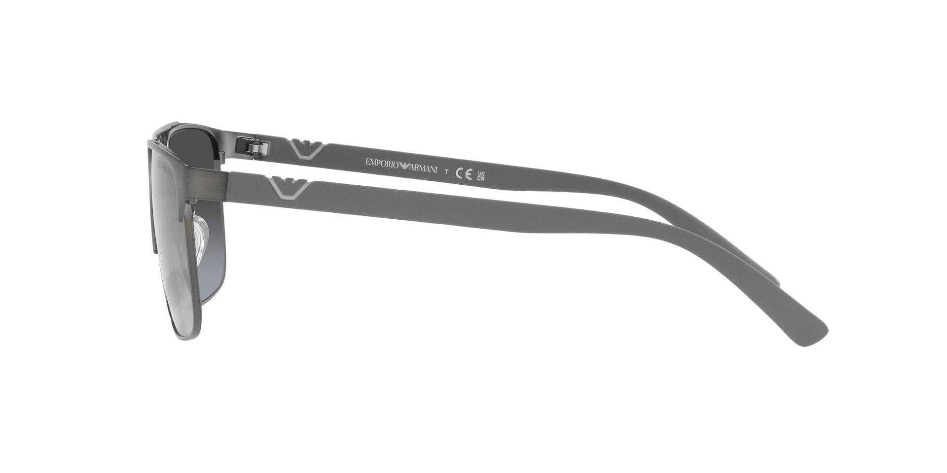 Emporio Armani 0EA2134 Sunglass Grey Male Metal Rubber Sunglass — view 5