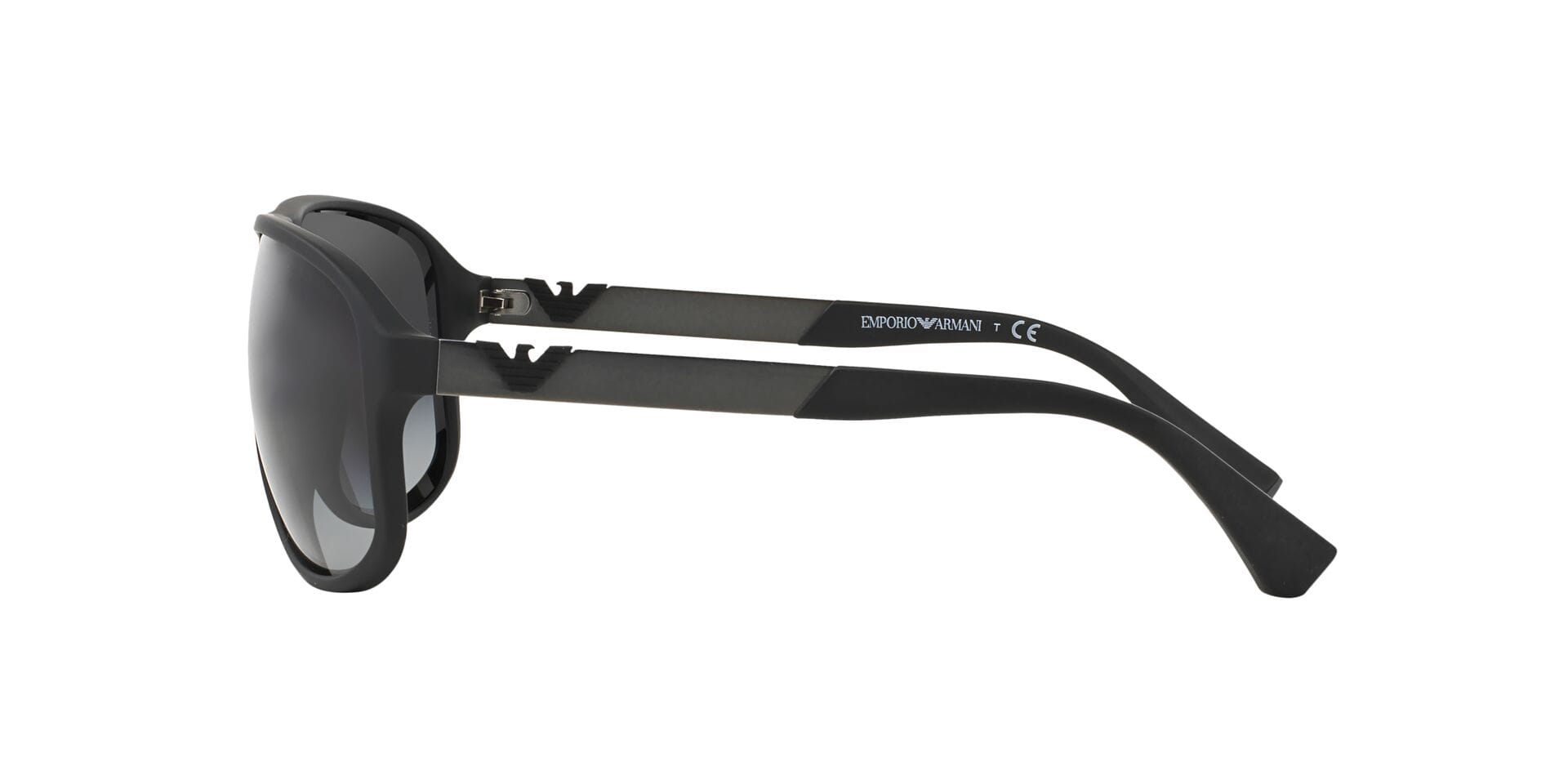 Emporio Armani 0EA4029 Sunglass Matt Black Male Full Metal Sunglass — Matt Black frame — view 7