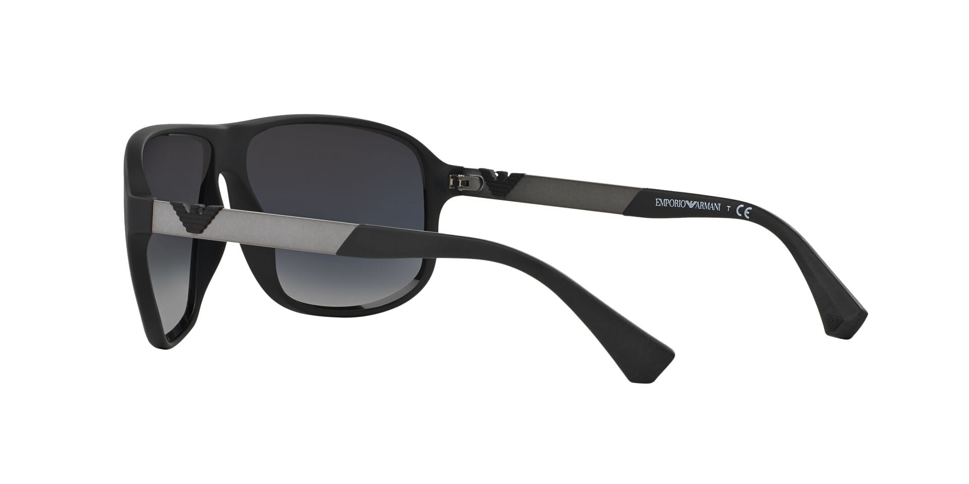 Emporio Armani 0EA4029 Sunglass Matt Black Male Full Metal Sunglass — Matt Black frame — view 9