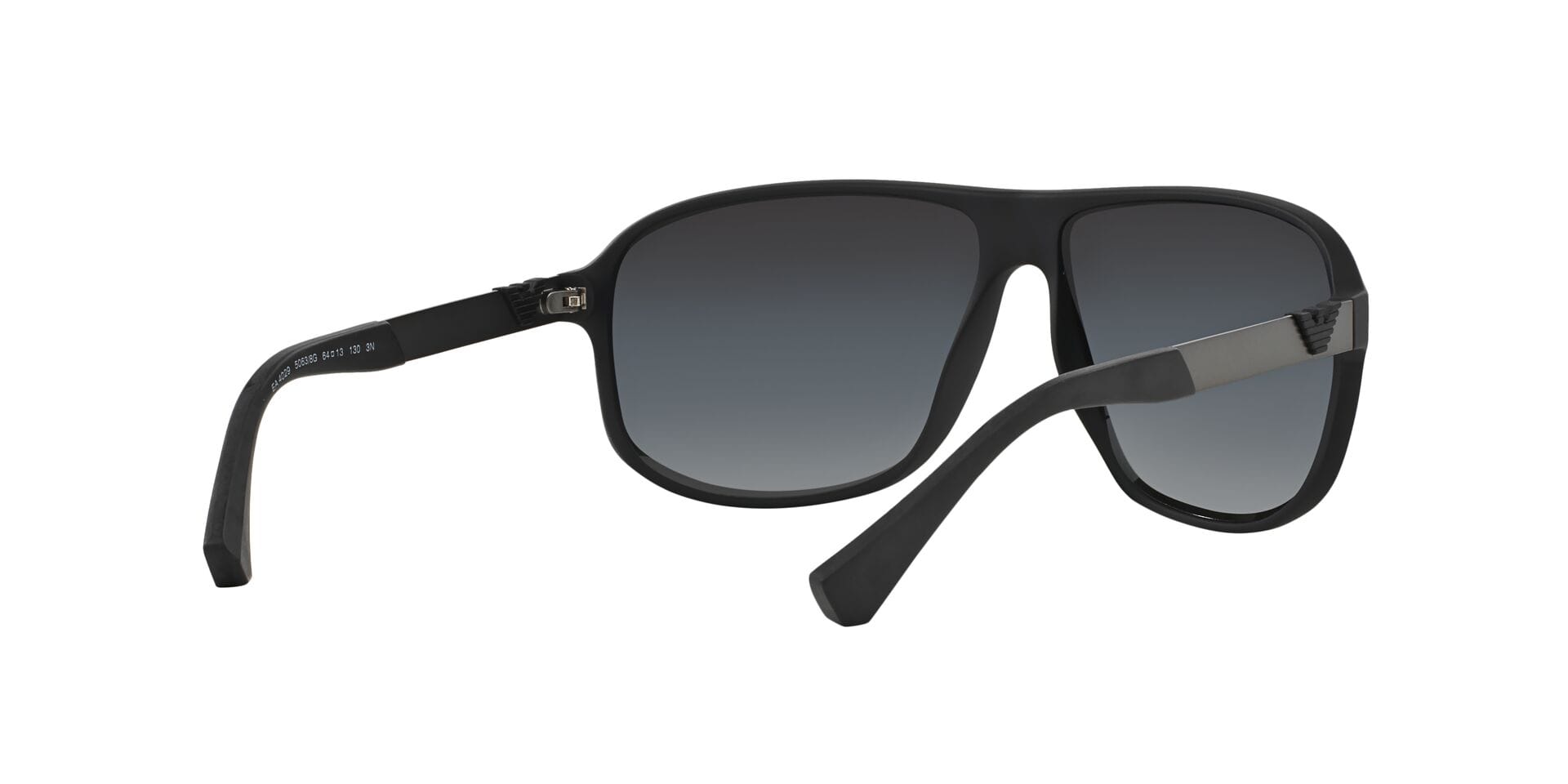Emporio Armani 0EA4029 Sunglass Matt Black Male Full Metal Sunglass — Matt Black frame — view 15