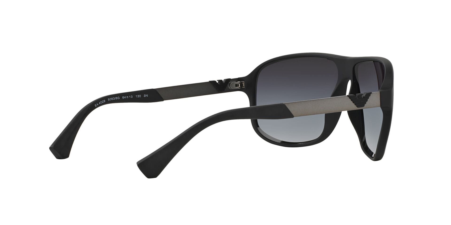 Emporio Armani 0EA4029 Sunglass Matt Black Male Full Metal Sunglass — Matt Black frame — view 17