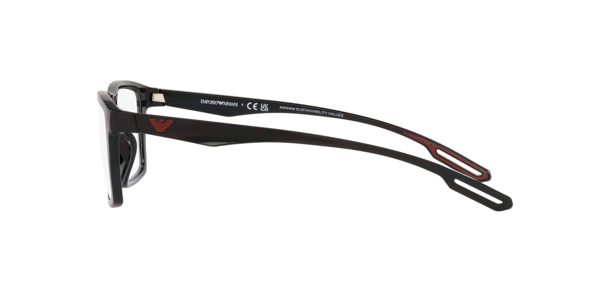 Emporio Armani 0EA4189U Sunglass Black Male Full Shell Sunglass — Black frame — view 5